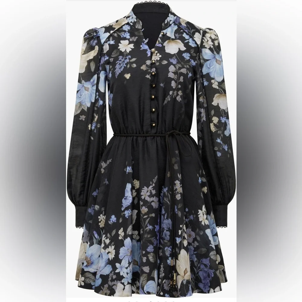 Ever New Vienna Floral Mini Dress 8 - Picture 1 of 9